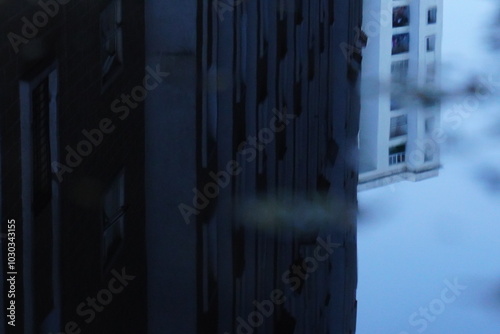 building in the night