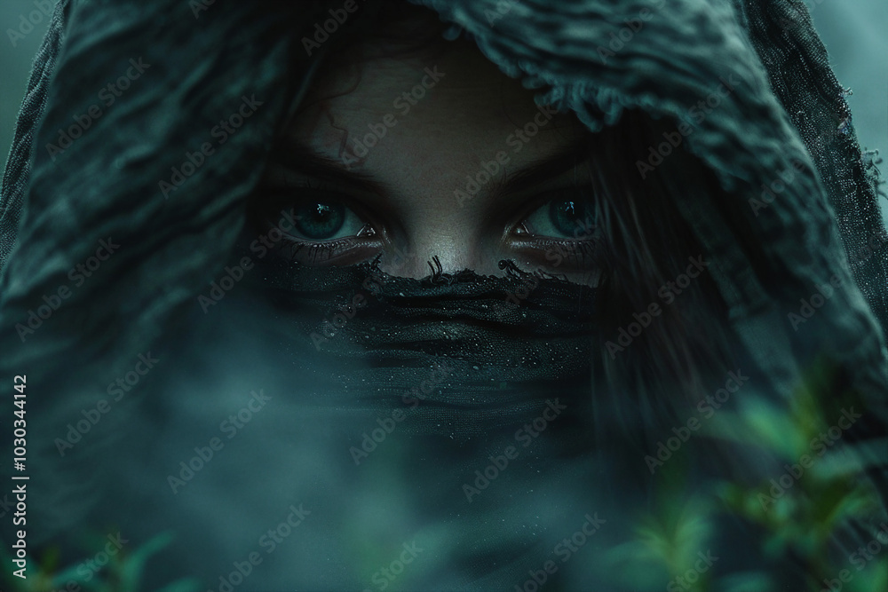 AI generative picture of a scary creepy dead spooky death monster gothic nightmare AI generative picture of a scary creepy dead spooky death monster gothic nightmare