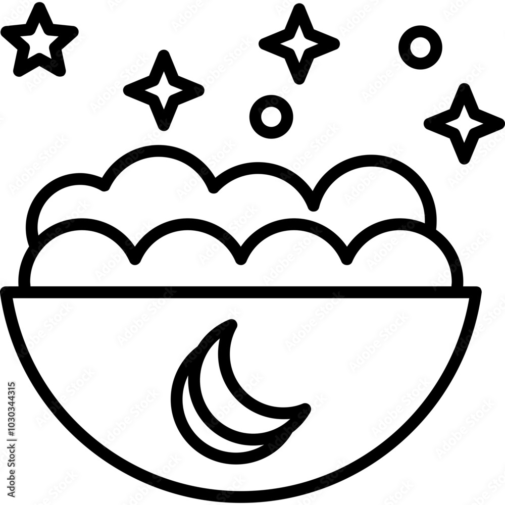 Obraz premium Snack Icon