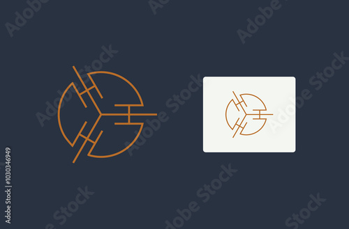 Luxury Letter H Monogram Logo - Elegant and Premium Design