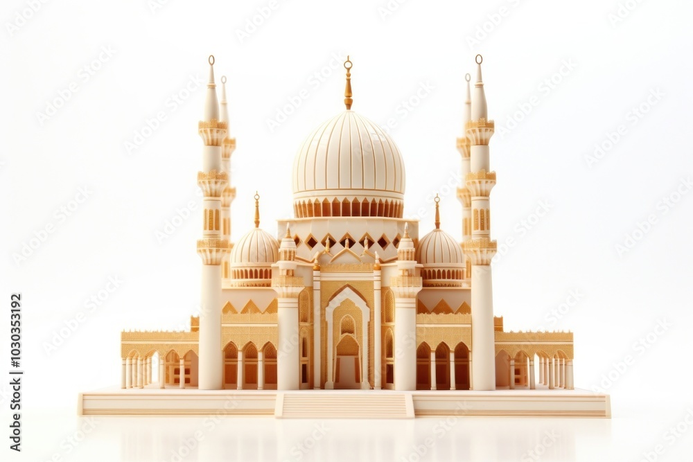 Obraz premium Mosque architecture building dome.
