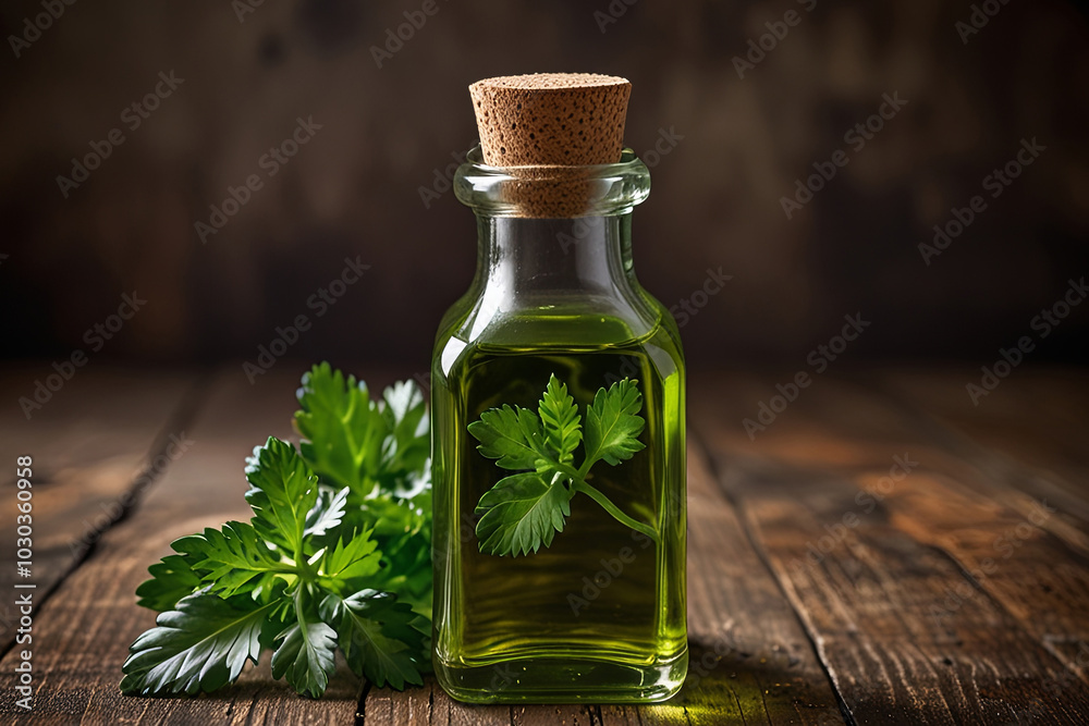 Herb Infused Green Oil with Fresh Parsley and Basil A Flavorful Addition to Any Dish Herb Infused Green Oil with Fresh Parsley and Basil A Flavorful Addition to Any Dish