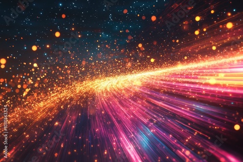 Abstract background with bright streaks. Perfect for websites or presentations that focus on speed and energy.