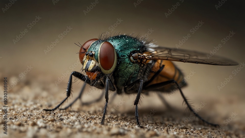 fly on leaf fly on leaf