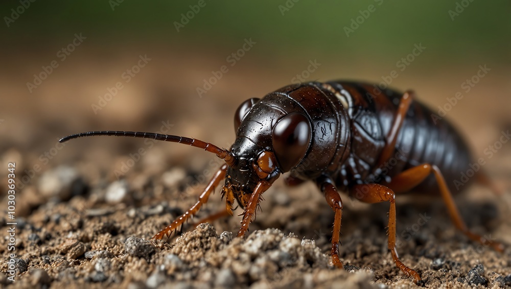 beetle on wood beetle on wood