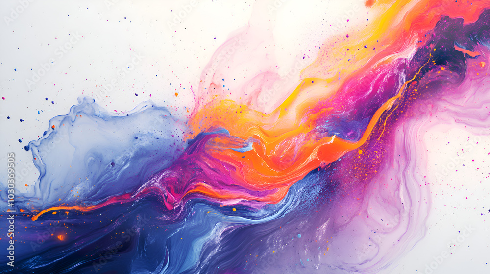 Energetic Abstract Color Flow with Vibrant Hues of Red, Yellow, Green, and Blue, Perfect for Artistic Backgrounds and Creative Visual Projects in Modern Design Energetic Abstract Color Flow with Vibrant Hues of Red, Yellow, Green, and Blue, Perfect for Artistic Backgrounds and Creative Visual Projects in Modern Design