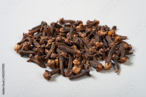 angle vier herb DingXiang or Caryophylli Flos or Clove photo