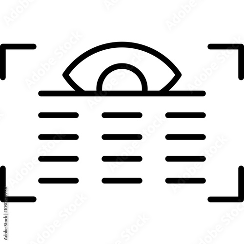 Eye Scanner Icon