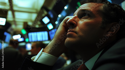 Global financial meltdown depicted by widespread bank failures and mass layoffs across industries, symbolizing economic collapse