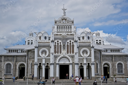 Basilica in Cartago in Costa Rica