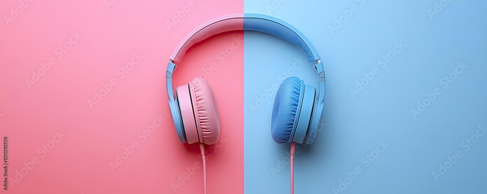 A pair of headphones, representing the calming power of music therapy A pair of headphones, representing the calming power of music therapy