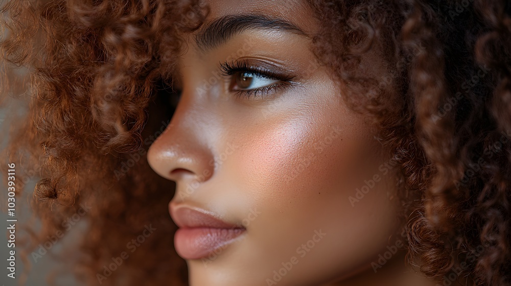 Close-up of curls before and after honey deep conditioning, highlighting the transition from dry, lifeless strands to moisturized, bouncy curls Close-up of curls before and after honey deep conditioning, highlighting the transition from dry, lifeless strands to moisturized, bouncy curls