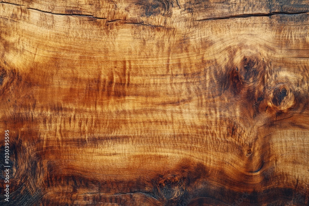 Naklejka premium Warm Natural Wood Texture Background