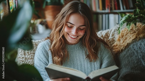 A person smiling while journaling, reflecting on their mental health progress