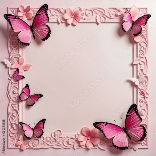 Pink Butterfly Delight