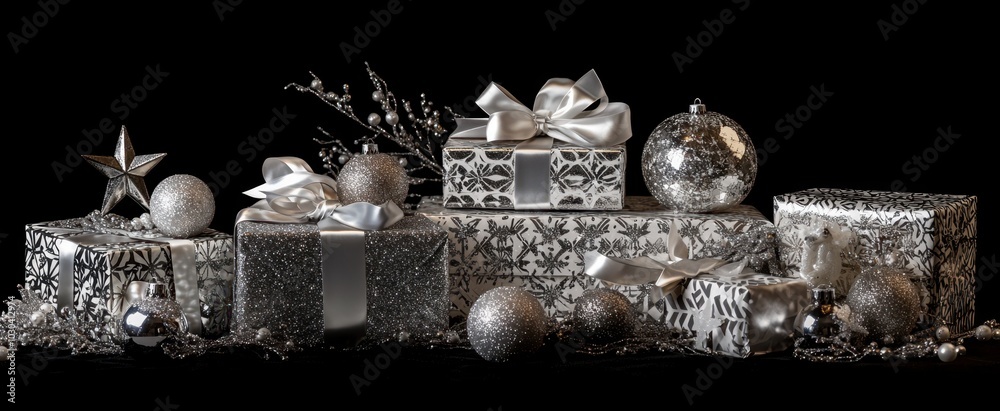 The Elegant Silver Gift Arrangement.