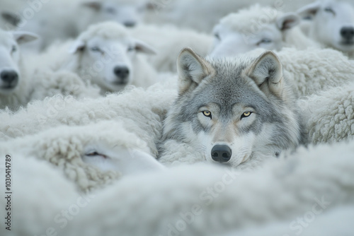 Wolf in sheep's clothing flock: Enemy or a foe, Impostor, Charlatan, Bigot, Phony Liar