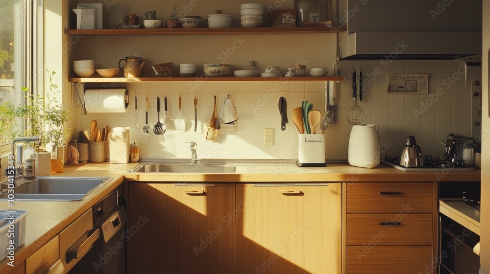 Bright and Modern Kitchen with Natural Light Bright and Modern Kitchen with Natural Light
