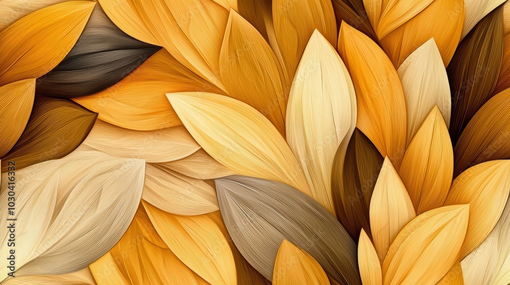 Colorful overlay of autumn leaves in shades of yellow, orange, and brown. Colorful overlay of autumn leaves in shades of yellow, orange, and brown.