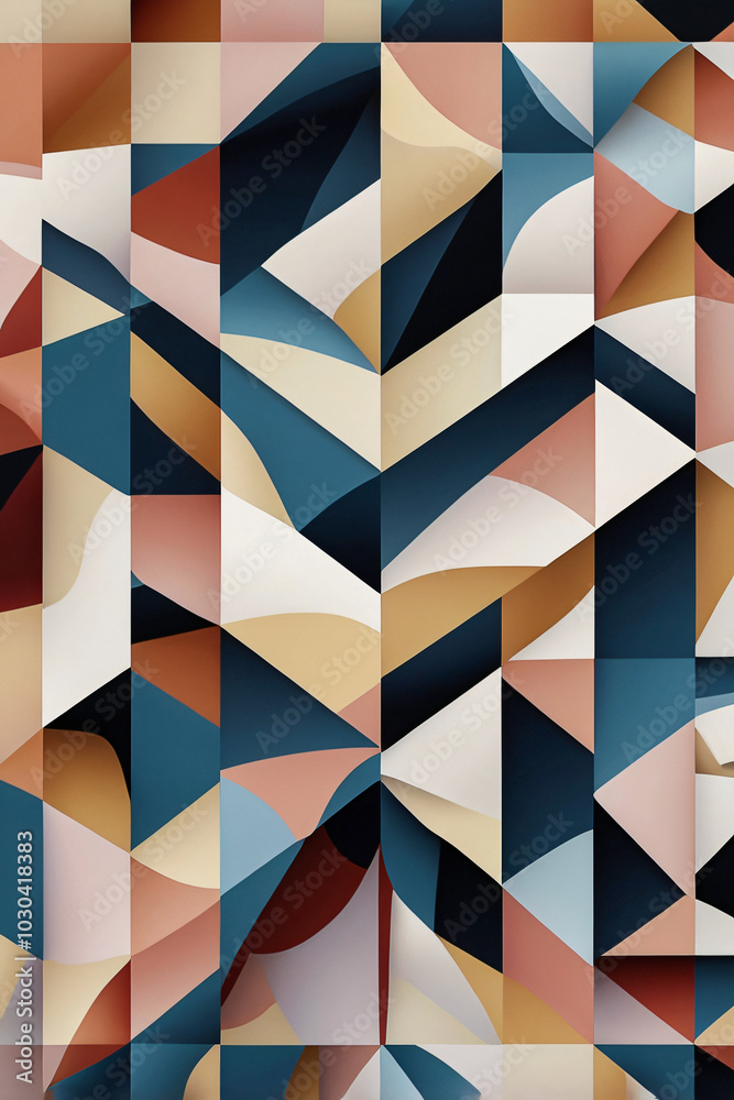 A creative pattern featuring half-curved shapes in rich black, sienna, timber wolf, cadet gray, and puce, arranged in a vertical line. Perfect for fabric prints, wall art, geometric wallpaper designs. A creative pattern featuring half-curved shapes in rich black, sienna, timber wolf, cadet gray, and puce, arranged in a vertical line. Perfect for fabric prints, wall art, geometric wallpaper designs.