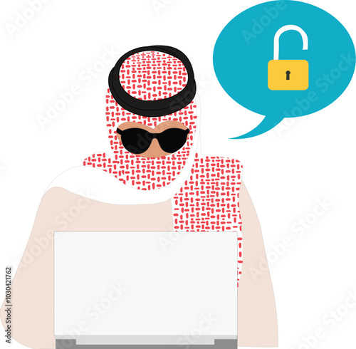 Arab Emirati hacker icon 