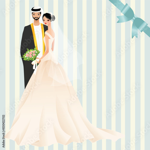 Emirati Groom & Bride