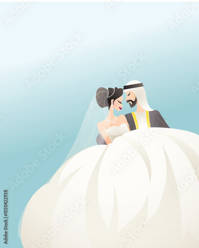 Emirati Groom & Bride