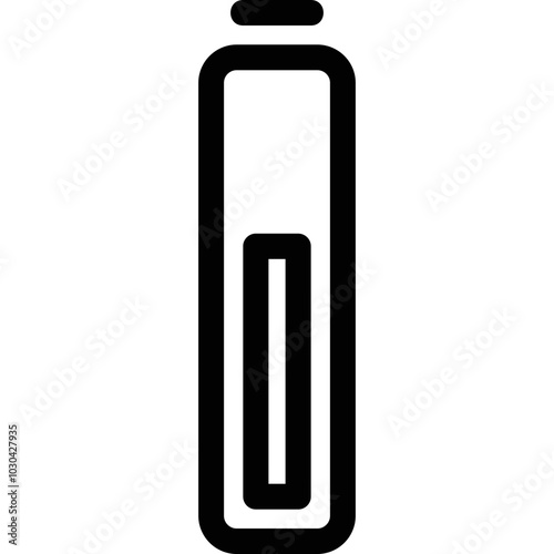 Simple vector icon battery