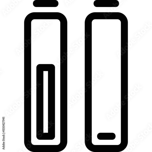 Simple vector icon battery
