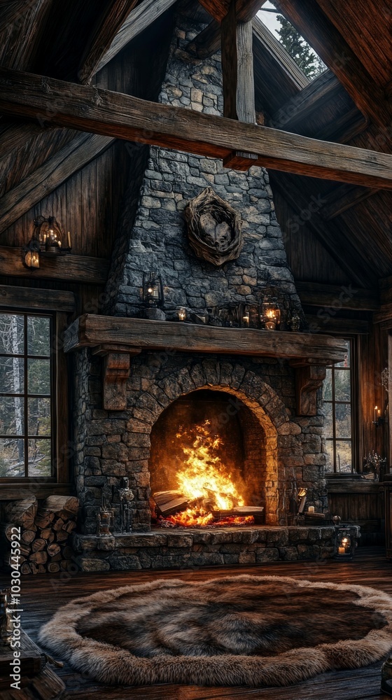 Rustic Glow, Cozy fireplaces Rustic Glow, Cozy fireplaces