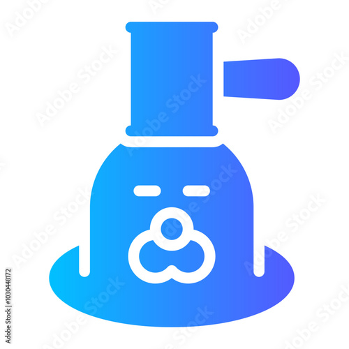whack a mole gradient icon