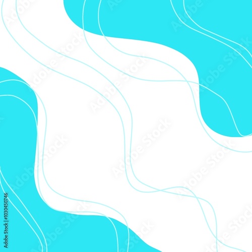 abstract blue background with waves