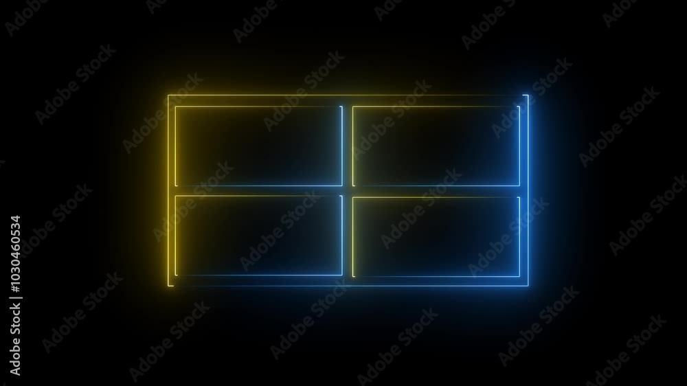 glowing neon border abstract beautiful saber moving light frame black background .neon light rectangle frame animation glowing neon border abstract beautiful saber moving light frame black background .neon light rectangle frame animation
