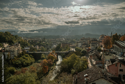Fototapeta Naklejka Na Ścianę i Meble -  panorama of the city of the city