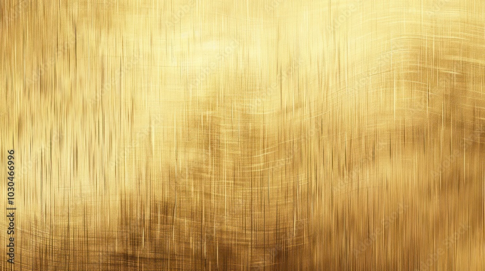 Fototapeta premium Golden Brushed Metal Texture