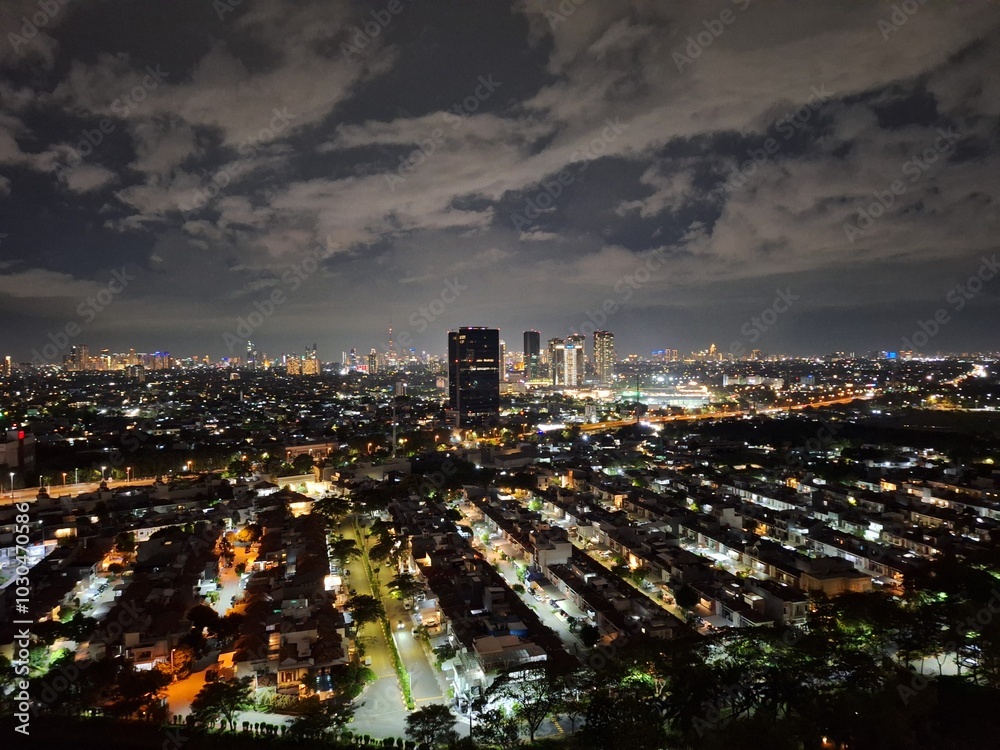 Obraz premium view of the city