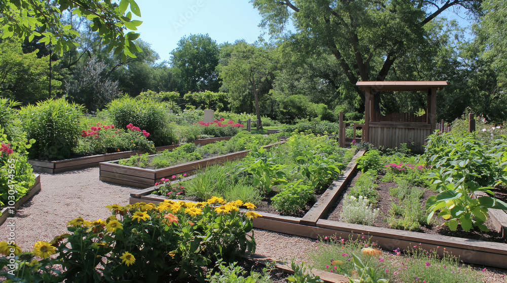 Obraz premium Garden