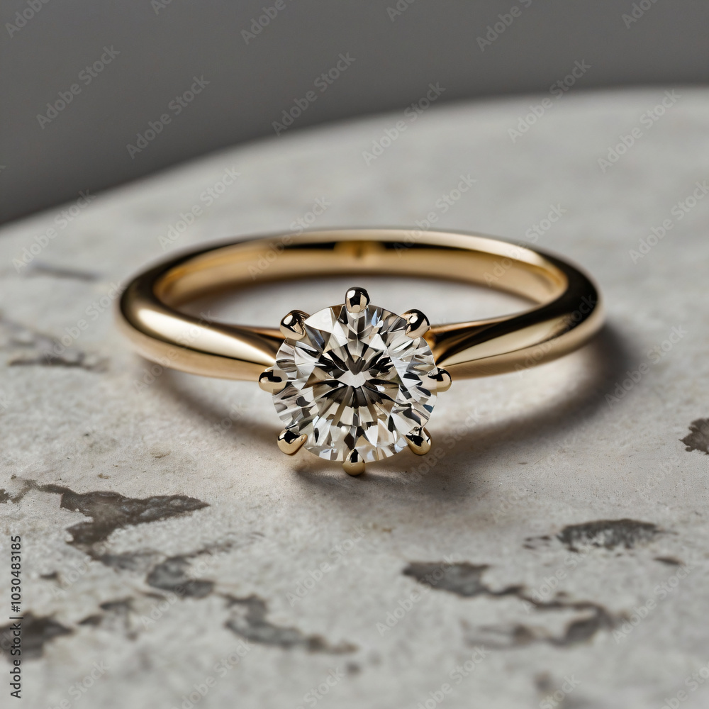 Wedding ring with a diamond that catches the light Wedding ring with a diamond that catches the light