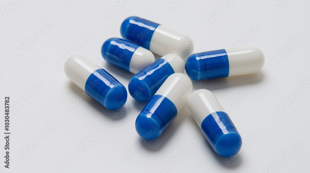 Explore the therapeutic benefits of blue and white capsules as essential dietary supplements, offering health solutions for various medical needs. Perfect for promoting wellness in everyday health. Explore the therapeutic benefits of blue and white capsules as essential dietary supplements, offering health solutions for various medical needs. Perfect for promoting wellness in everyday health.
