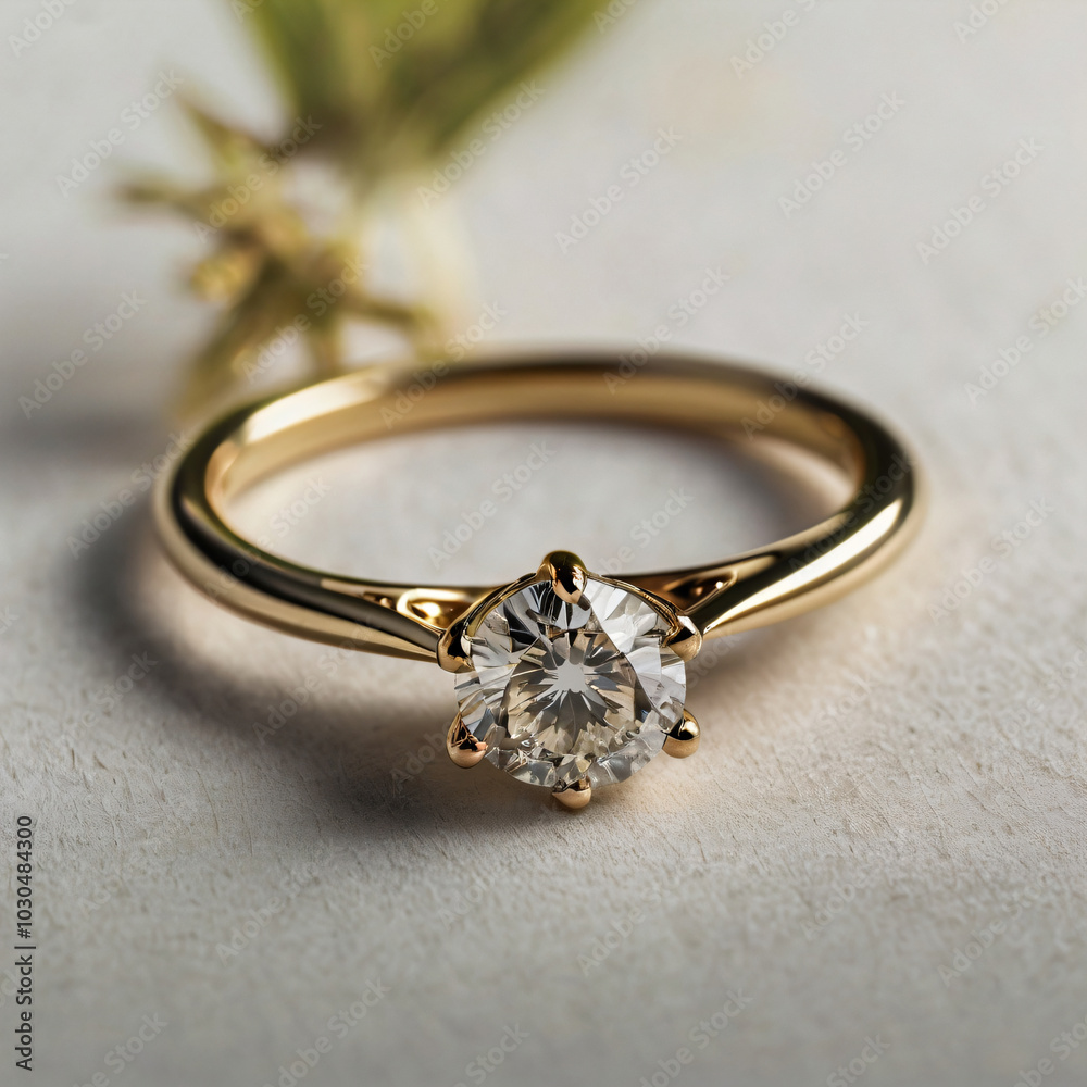 Wedding ring crafted with a radiant diamond. Wedding ring crafted with a radiant diamond.