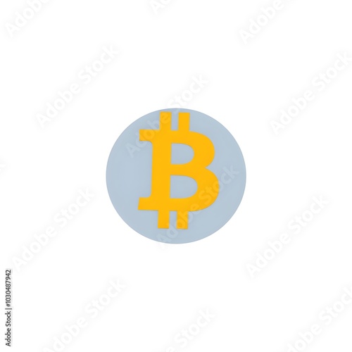 Bitcoin logo illustration