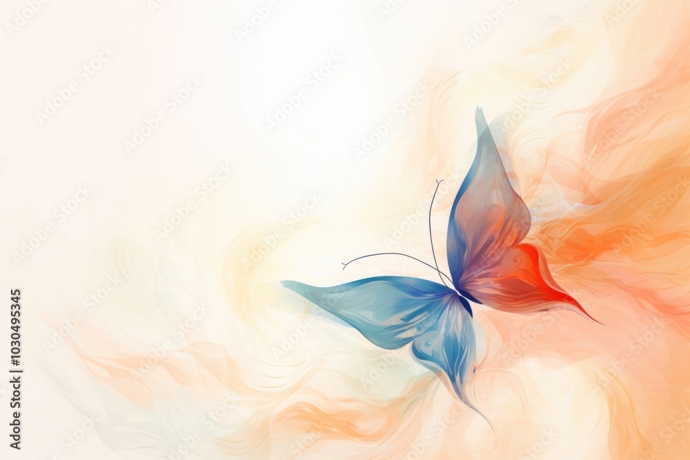 Obraz premium Butterfly backgrounds abstract pattern.