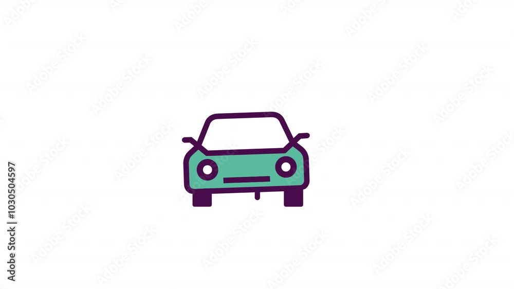 Car Animated icon Car Animated icon