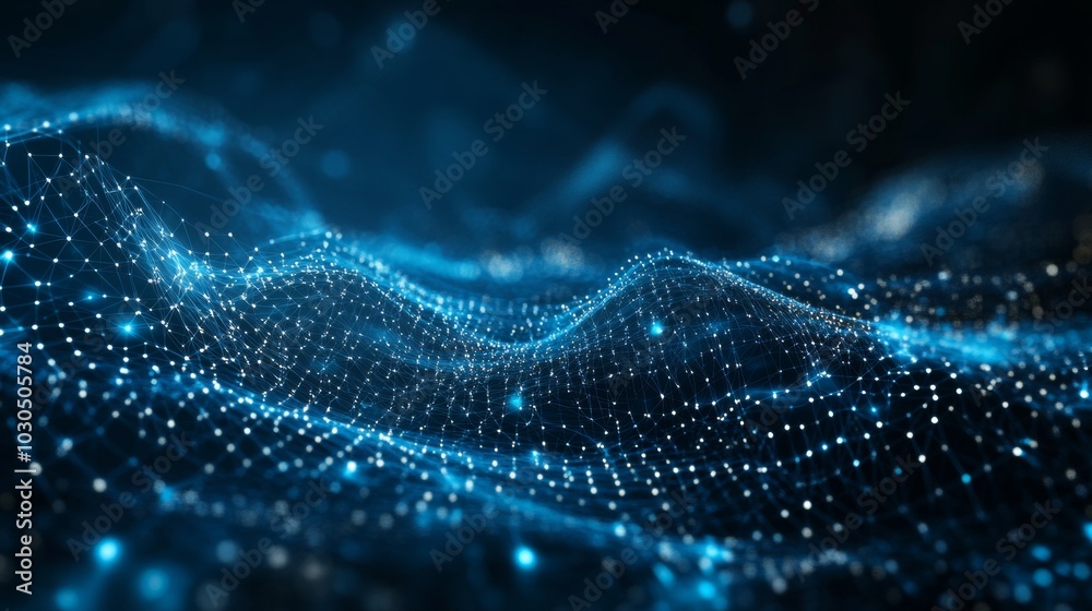 Futuristic digital background for technology, neural networks, ai, data transfer, and education Futuristic digital background for technology, neural networks, ai, data transfer, and education