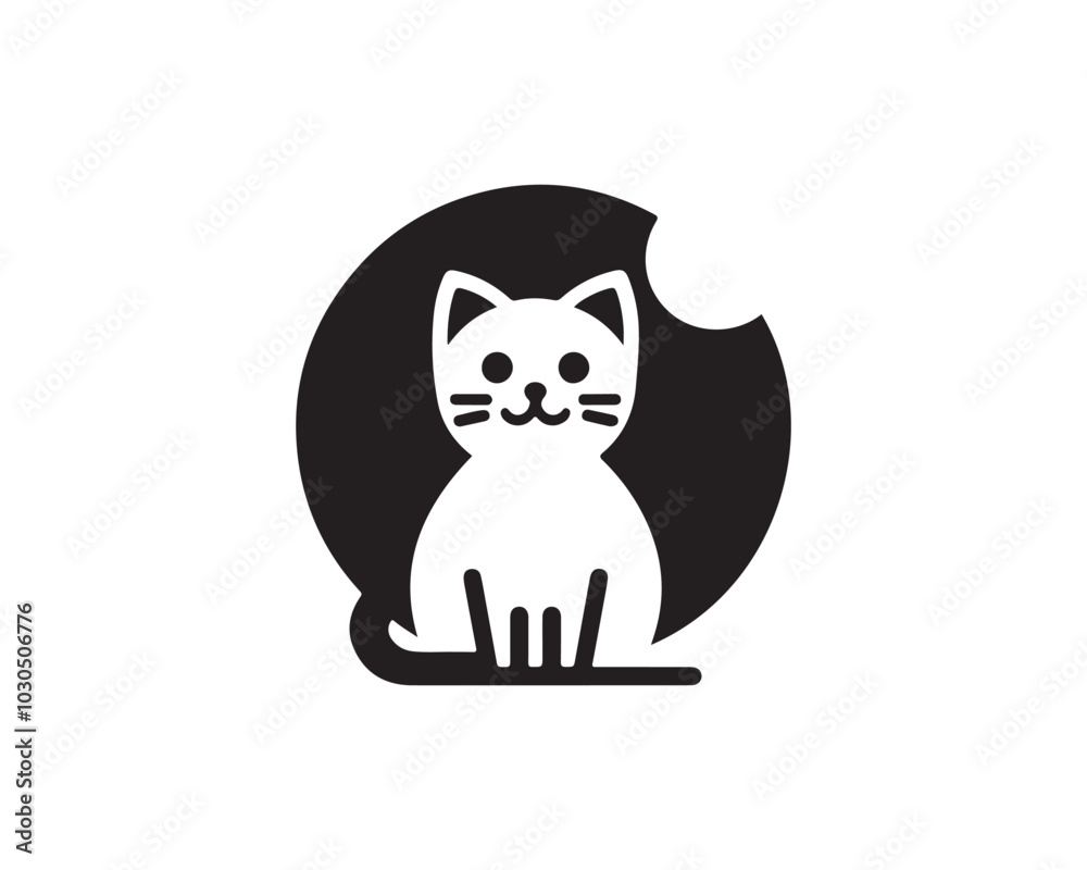 cat logo vector illustration cat logo vector illustration