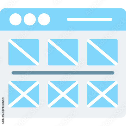 Wireframe icon