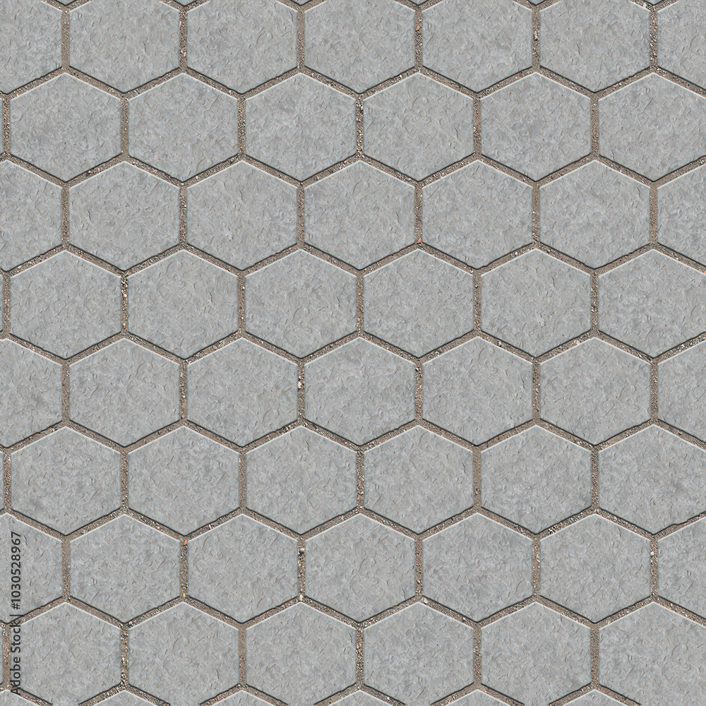 Concrete paving hexagon texture seamless Concrete paving hexagon texture seamless