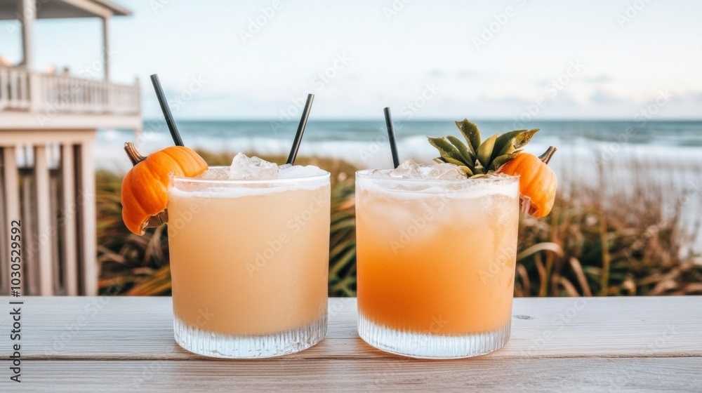 American Halloween beach party eerie seafood dishes American Halloween beach party eerie seafood dishes