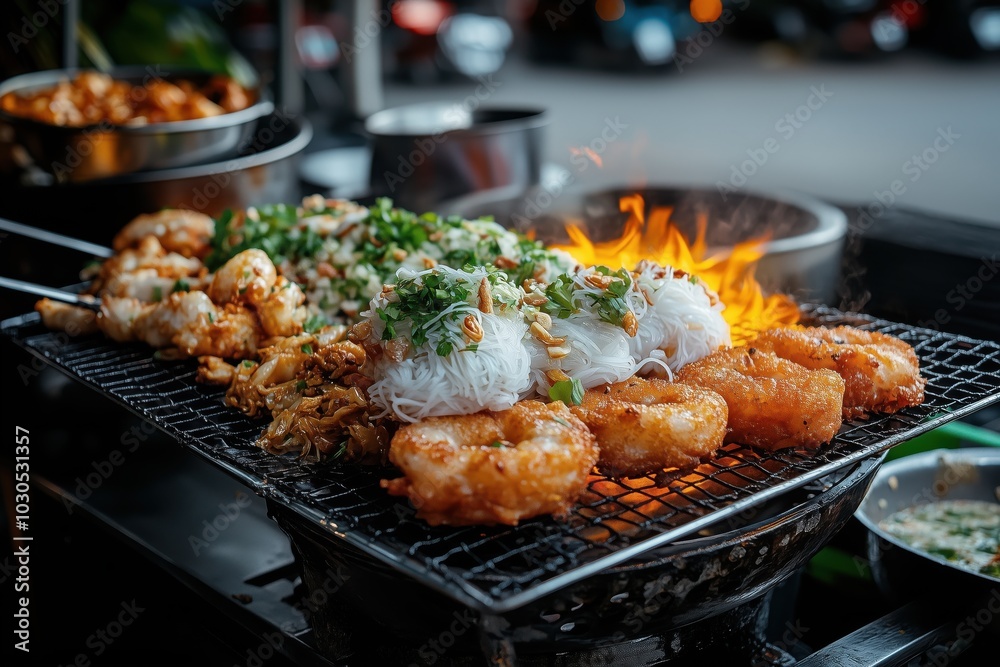 Bangkok street food, bokeh lights, magazine aesthetic, nighttime urban scene --ar 3:2 --style raw --personalize ijxgnm7 --stylize 1000 --v 6.1 Job ID: 9a3e33db-74b8-4498-b398-7010e69ad6a5 Bangkok street food, bokeh lights, magazine aesthetic, nighttime urban scene --ar 3:2 --style raw --personalize ijxgnm7 --stylize 1000 --v 6.1 Job ID: 9a3e33db-74b8-4498-b398-7010e69ad6a5