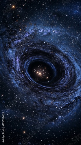 The Power of a Black Hole: Gas, Light, and Distorted Stars in Space